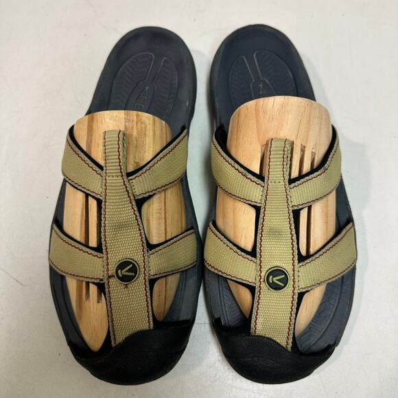 VERY GOOD KEEN Women's Closed Toe Flip-Flop Hiking Water Shoe Rafting 8 - Picture 3 of 7